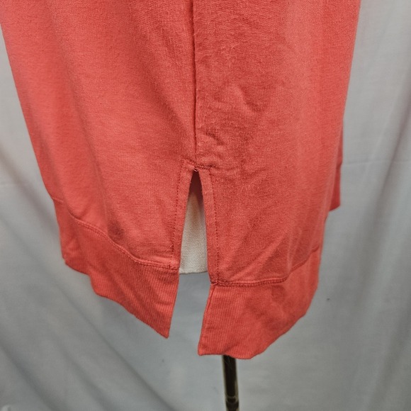 90 Degree By Reflex Sweatshirt Coral Med Athleisure Gorpcore Workout Fall - Picture 3 of 5